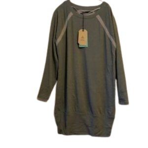 Prana women’s ashy gray Rosie dress size s